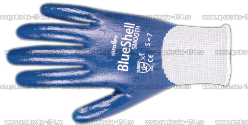 Влагозащитные перчатки Blue SMOOTH NIROFLEX