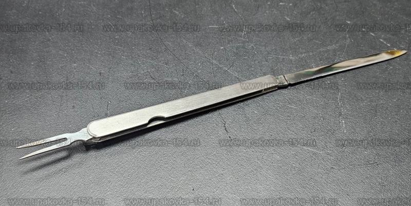 Нож технолога с вилкой, клипсой, пилкой