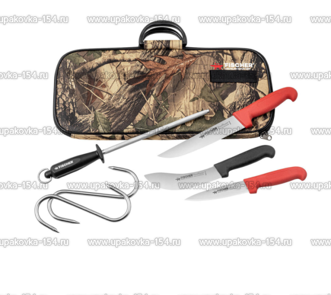 Набор ножей в чехле для мясника  1588