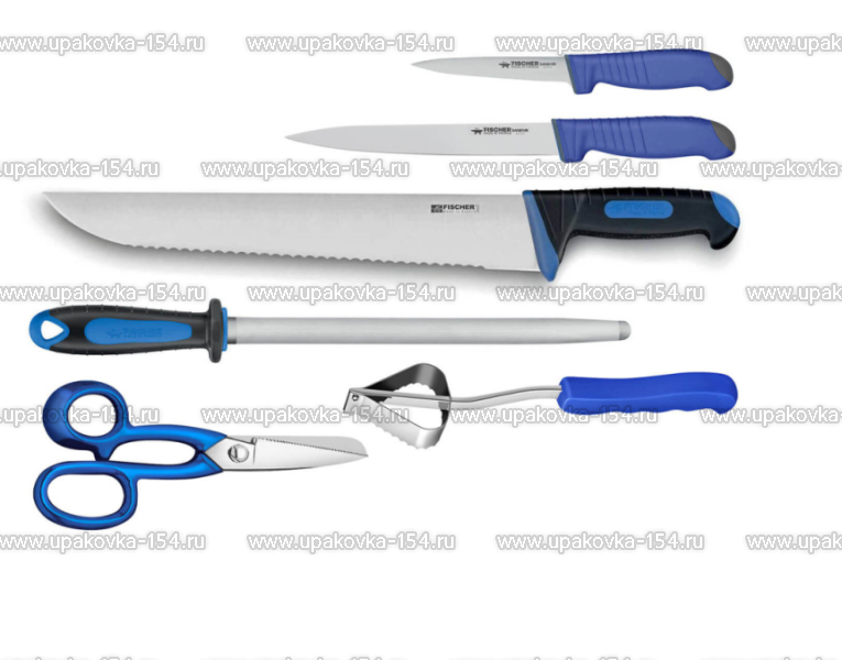Набор ножей в чехле  для разделки рыбы 1596