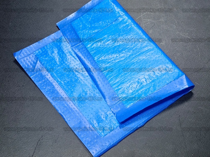 Влаговпитывающие салфетки для рыбы синего цвета в ящик