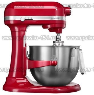 Миксер профессиональный KitchenAid, Heavy Duty, чаша 6,9 л., красный, 5KSM7591XEER