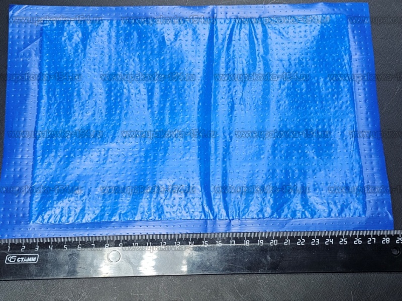 Влаговпитывающие салфетки для рыбы синего цвета в ящик