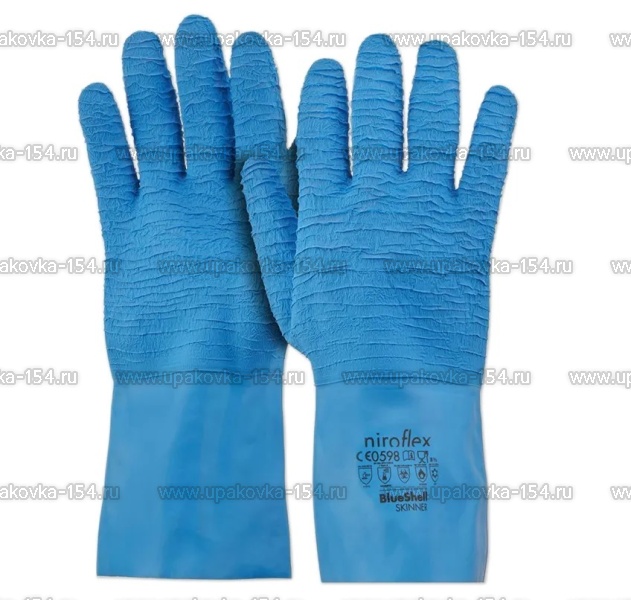Влагозащитные перчатки BlueShell Skinner NIROFLEX