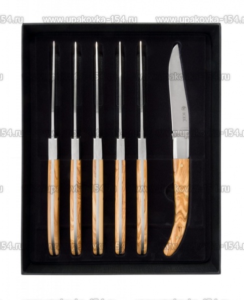 Ножи для стейков Португалия ICEL (Ручка дерево) 5