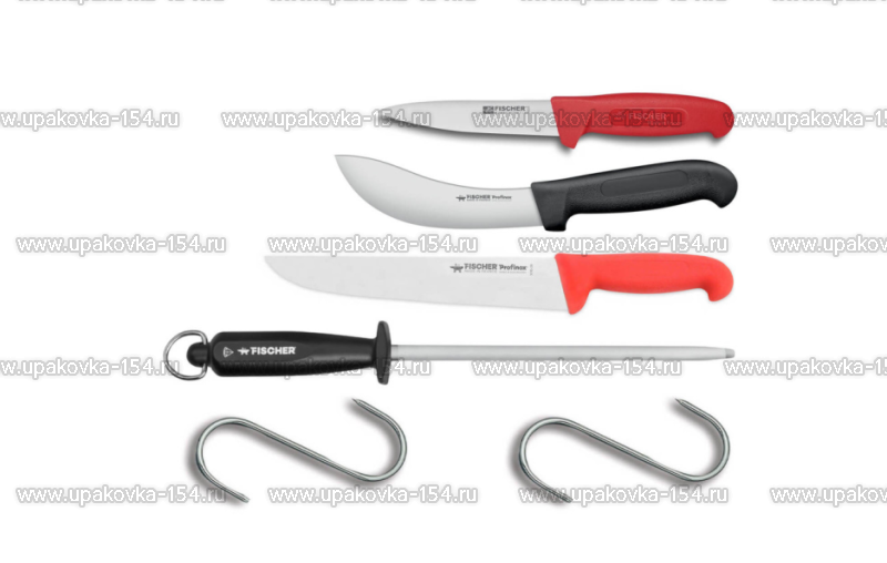 Набор ножей в чехле для мясника  1588