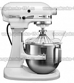 Миксер профессиональный KitchenAid Heavy Duty, чаша 4,8 л., белый, 5KPM5EWH