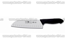 Нож поварской японский с выемками